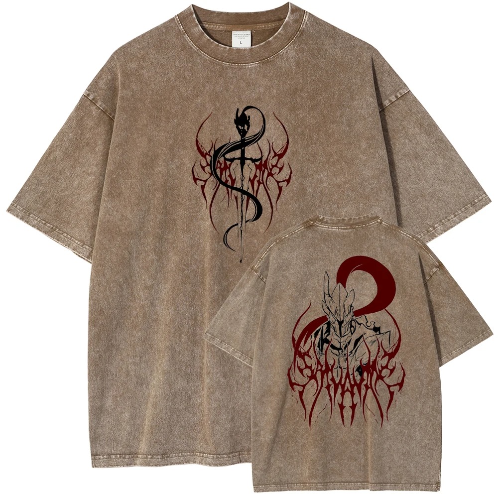 Solo Leveling Minimalist Igris Vintage T-Shirt