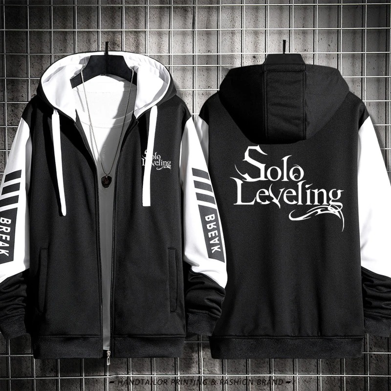 Solo Leveling Title Anime Jacket 2 Solo Leveling Title Anime Jacket - Image 2