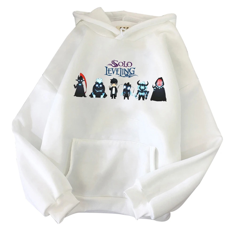 Solo Leveling Chibi Shadow Anime Hoodie
