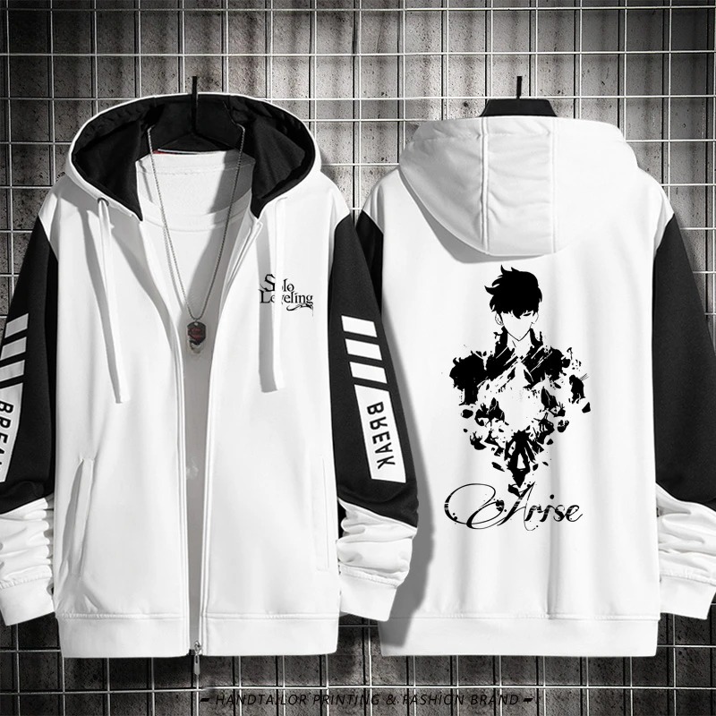 Solo Leveling Minimalist Anime Jacket