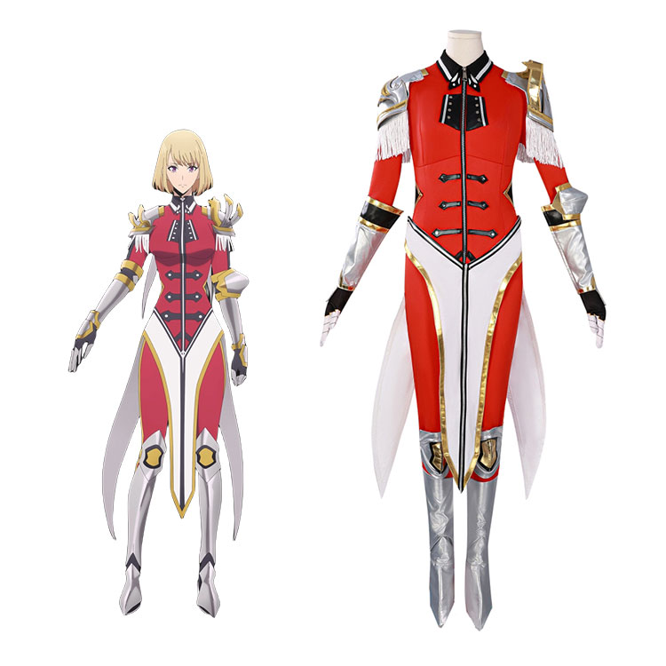 Solo Leveling Cha Hae-In Full Armor Cosplay