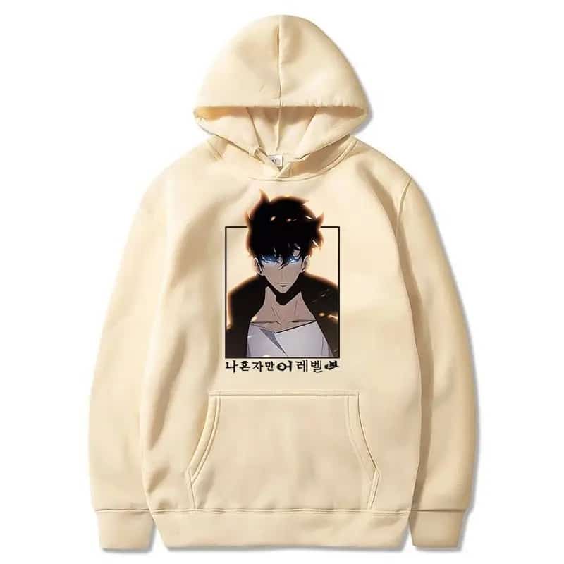 Solo Leveling Sung Jinwoo Anime Hoodie