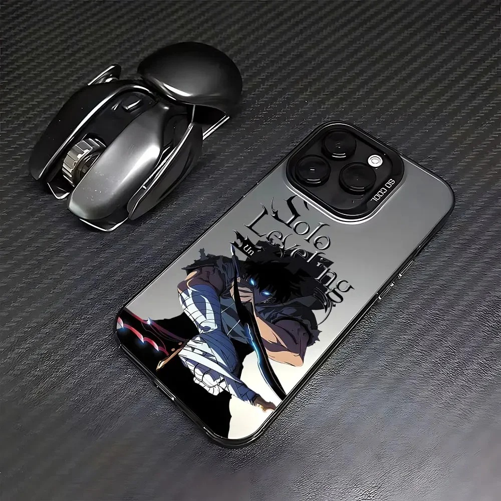 Solo Leveling Cool Anime iPhone Case